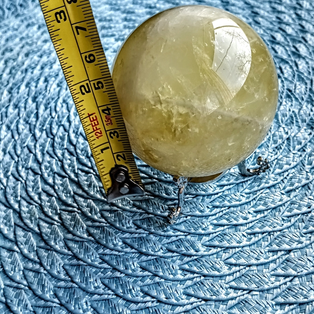 Yellow Citrine Sphere